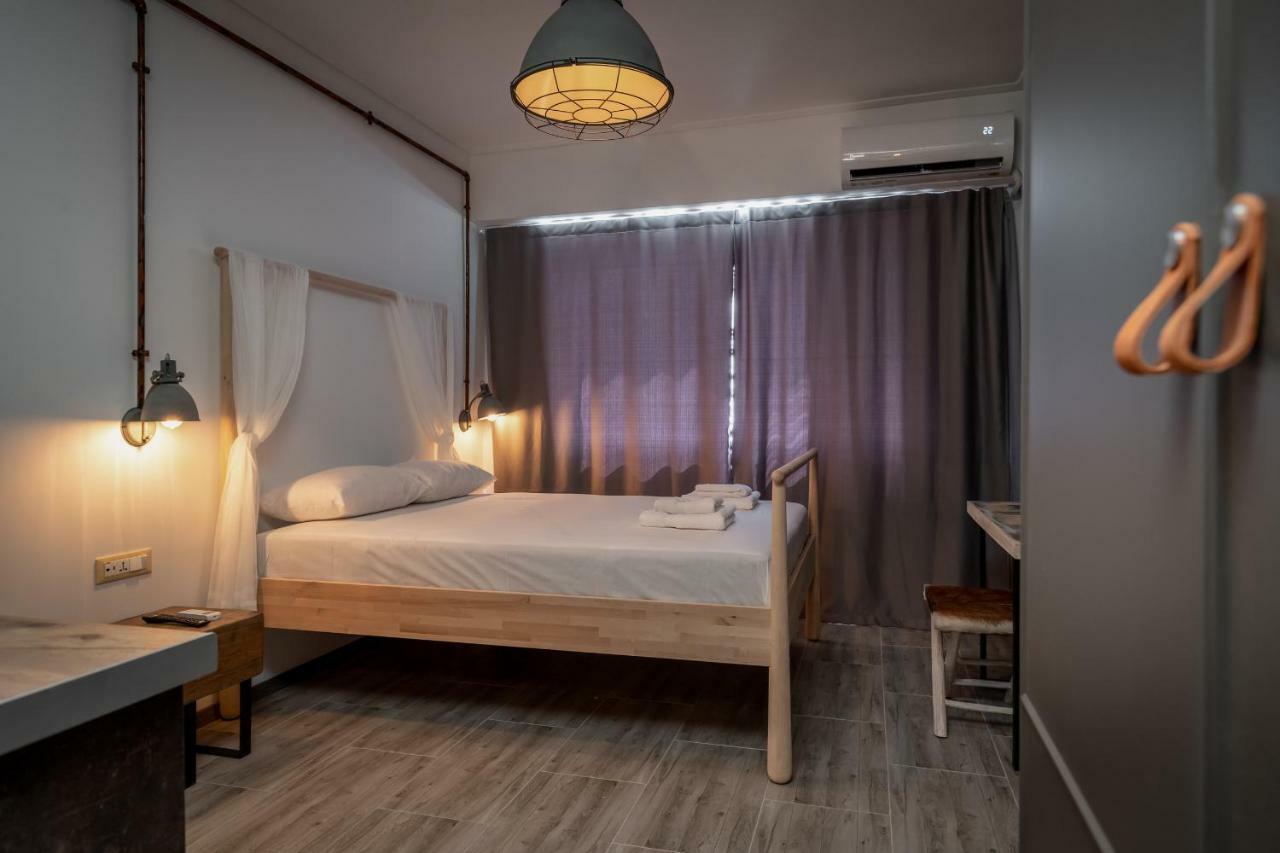 Superb Industrial Style Lodge Heart Of Athene Buitenkant foto