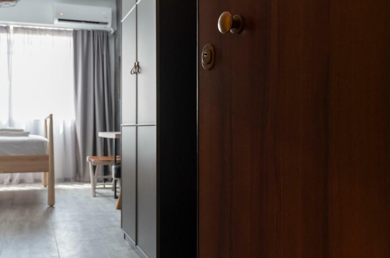 Superb Industrial Style Lodge Heart Of Athene Buitenkant foto