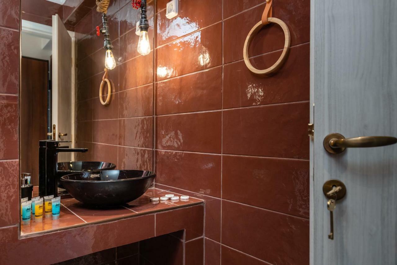 Superb Industrial Style Lodge Heart Of Athene Buitenkant foto
